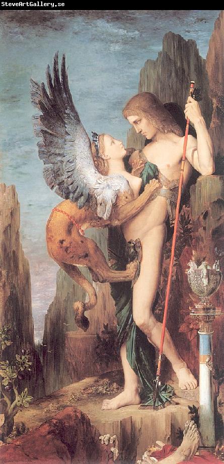 Gustave Moreau Oedipus and the Sphinx